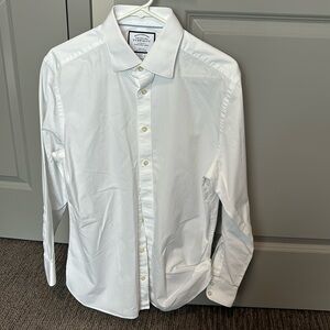 Charles Tyrwhitt Men’s Egyptian Cotton White Dress Shirt (16 / 34)